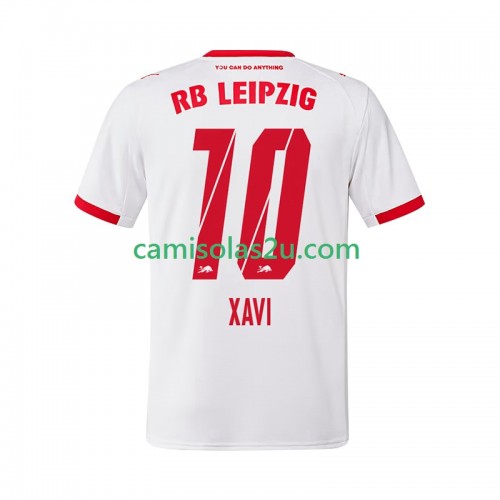 Camisolas de futebol RB Leipzig Xavi Simons 10 Equipamento Principal 2025/26 Manga Curta Camisolas de futebol RB Leipzig Xavi Simons 10 Equipamento Principal 2025/26 Manga Curta